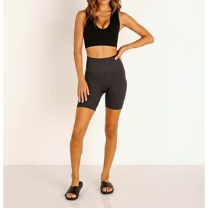Spiritual Gangster Amara Seamless Wide Rib Biker Short